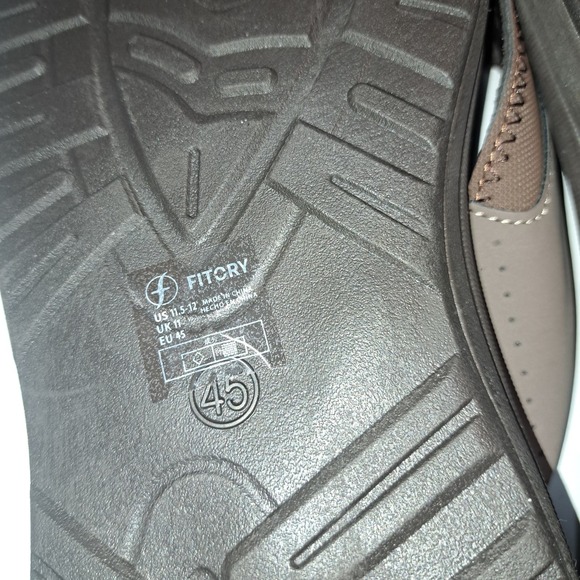 NEW FITORY Men's Flip-Flops, Thongs Sandals Comfort Shoes Size 11.5 - Picture 5 of 5